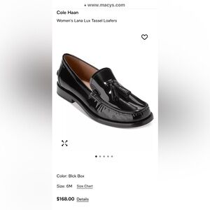 Cole Haan x Nike Air Patent Leather  Dark Brown Tassel Loafers